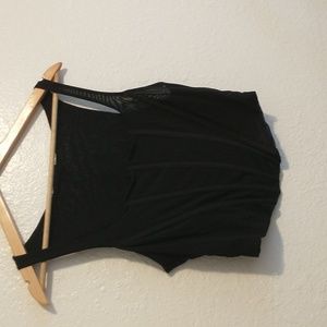 NWT Brooklyn Karma Cherry Mesh Corset Top Size L